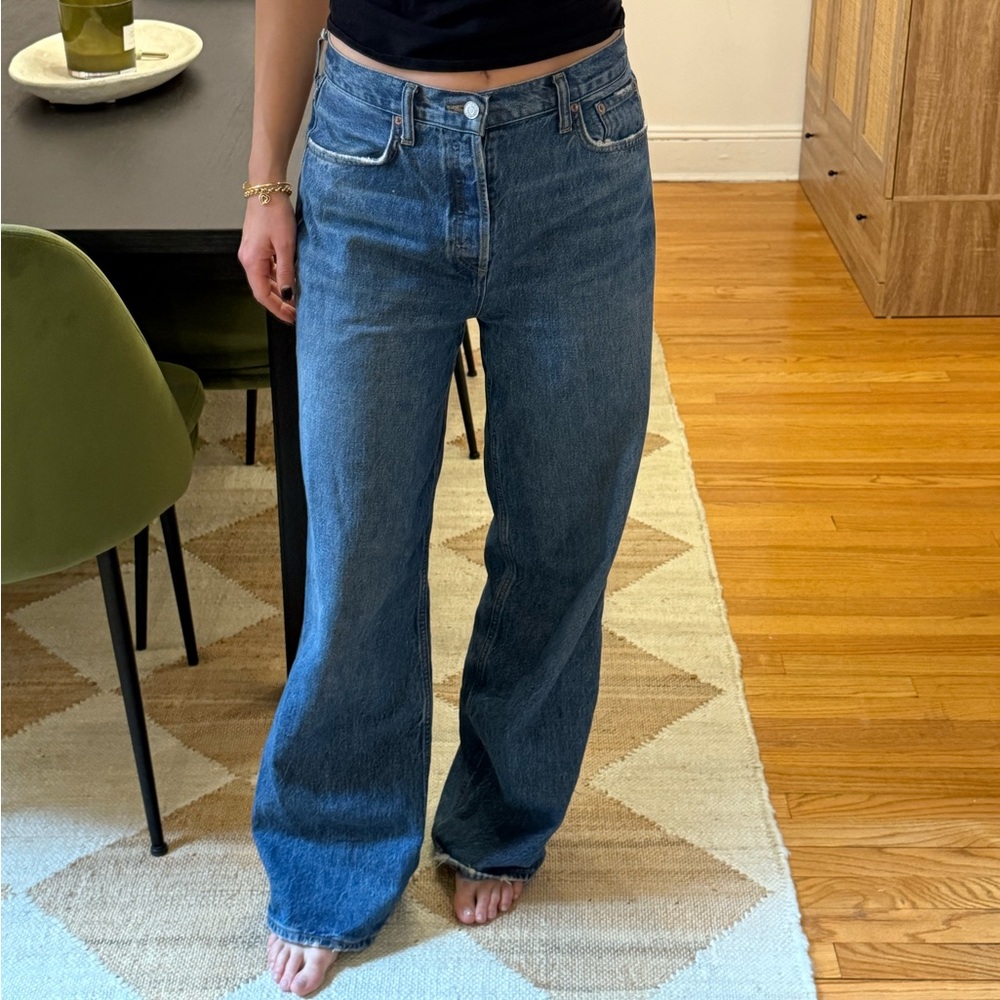Agolde Low Slung Baggy Jeans